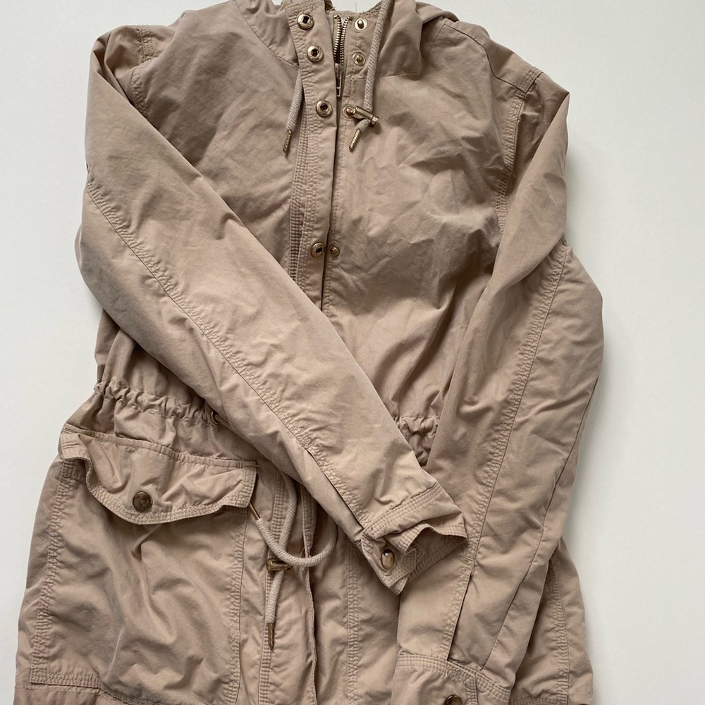 forever 21, jacket, color tan